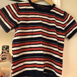 Brandy striped tee